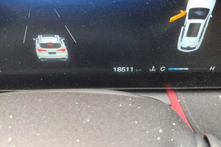 Used CHANGAN X5 PLUS 2025 1.5T DCT Superior Edition Odometer Close Up
