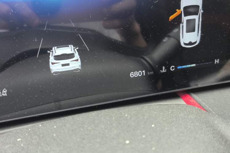 Used CHANGAN X5 PLUS 2025 1.5T DCT Excellence Edition Odometer Close Up