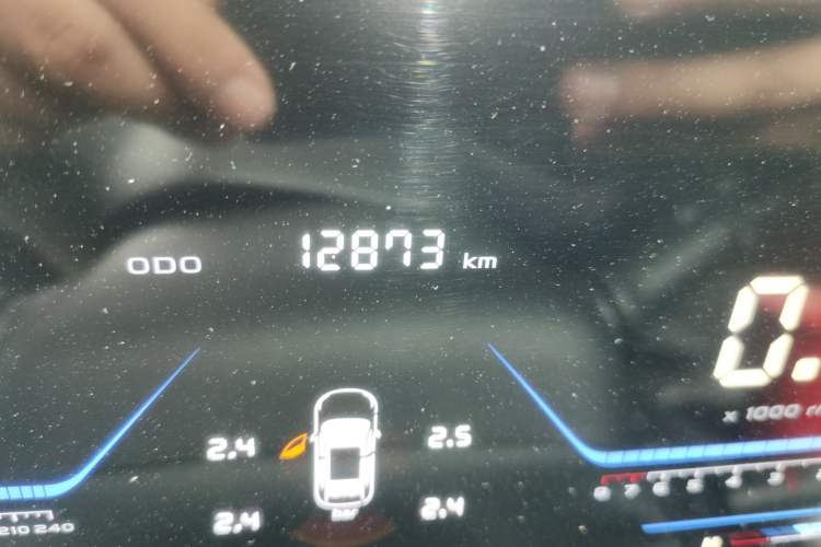 Used CHANGAN X5 PLUS 2025 1.5T DCT High-Energy Version Odometer Close Up