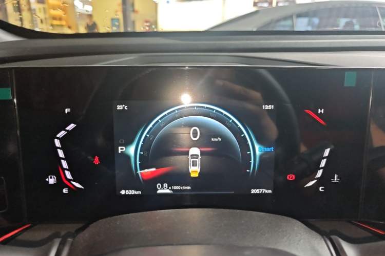 Used CHANGAN X5 PLUS 2025 1.5T DCT Pioneer Edition Instrument Cluster