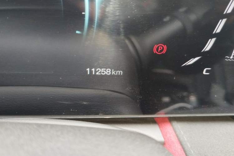 Used CHANGAN X5 PLUS 2025 1.5T DCT Pioneer Edition Odometer Close Up