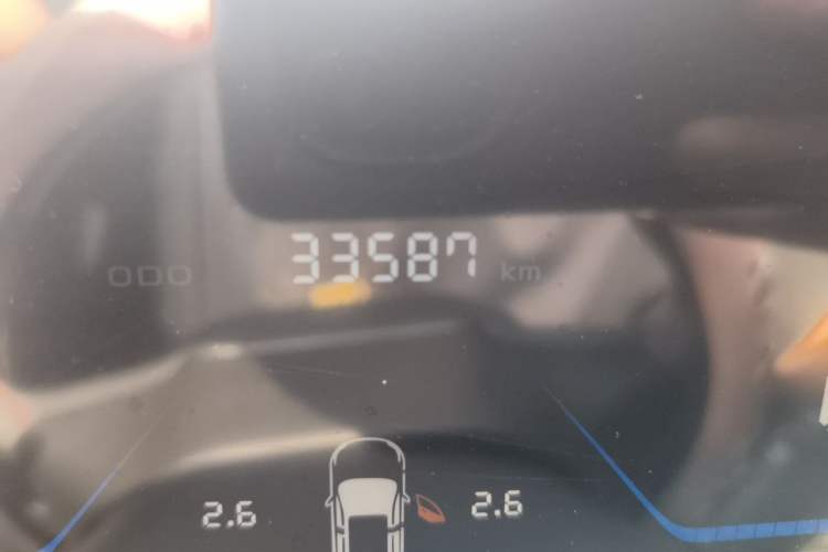 Used CHANGAN X5 PLUS 2025 1.5T DCT High-Energy Version Odometer Close Up