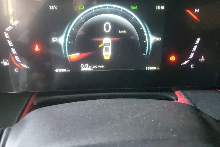 Used CHANGAN X5 PLUS 2025 1.5T DCT Superior Edition Odometer Close Up