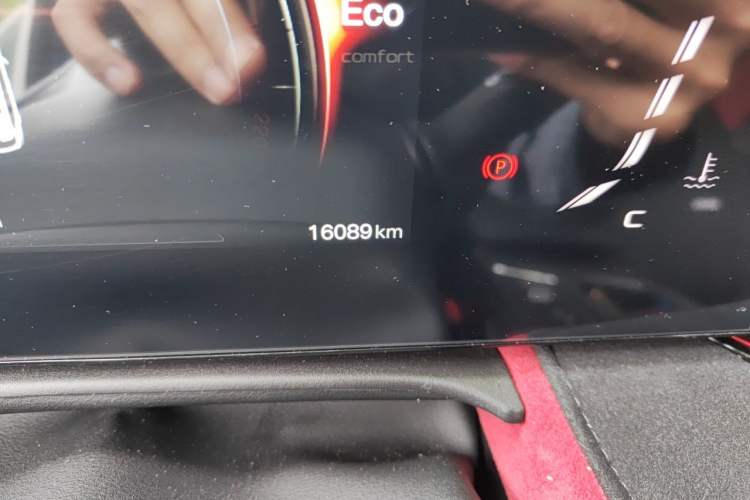Used CHANGAN X5 PLUS 2025 1.5T DCT Pioneer Edition Odometer Close Up