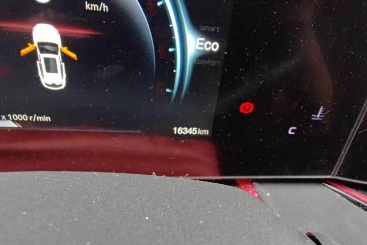 Used CHANGAN X5 PLUS 2025 1.5T DCT Pioneer Edition Odometer Close Up