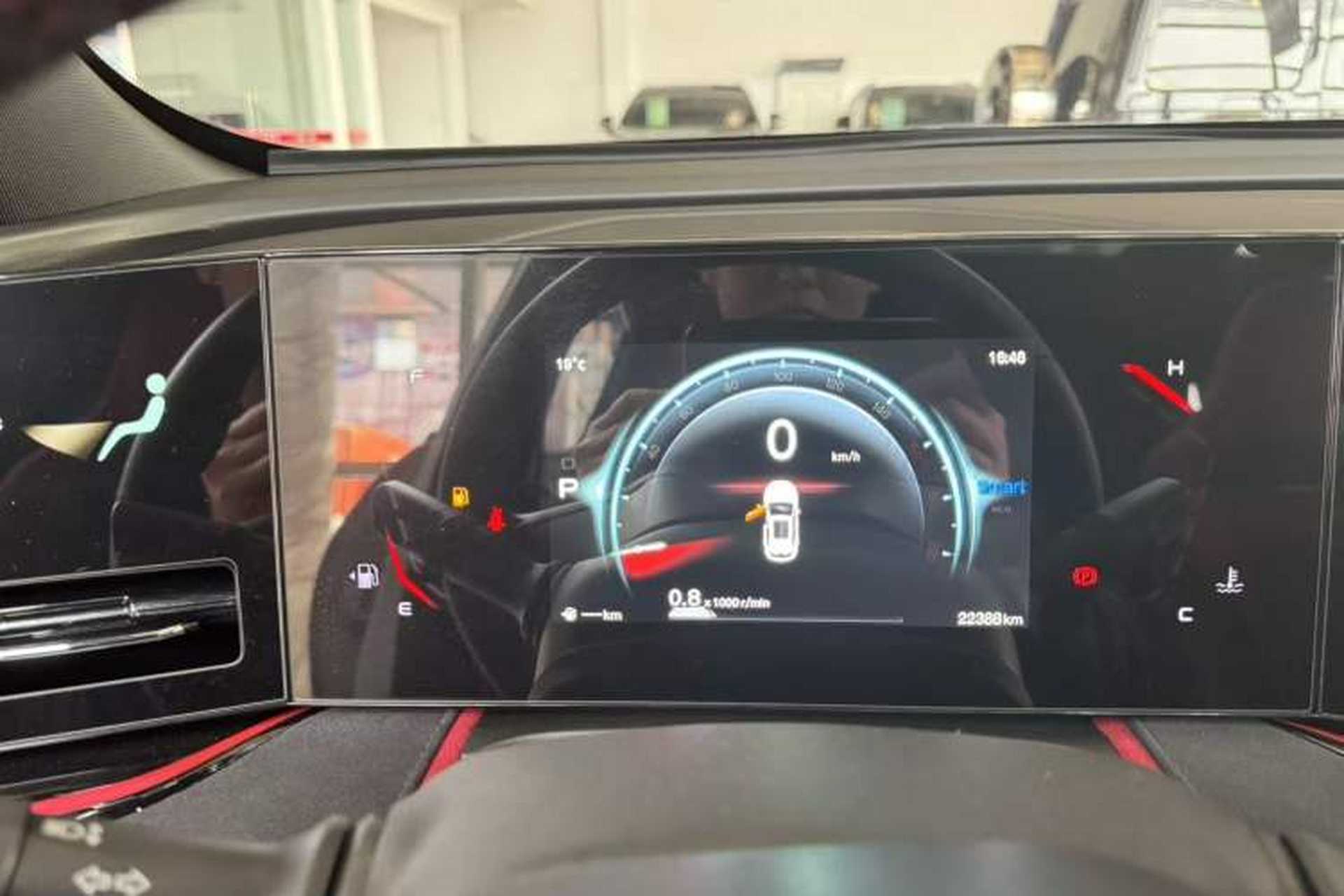 Used CHANGAN X5 PLUS 2025 1.5T DCT Pioneer Edition Odometer Close Up