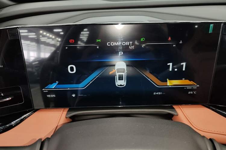 Used CHANGAN X5 PLUS 2026 Model, Second Generation, 1.5T Excellence PRO Instrument Cluster
