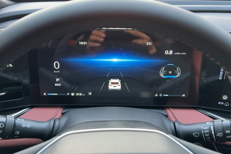 Used CHANGAN X5 PLUS 2026 Model, Second Generation, 1.5T Transcendence PRO Instrument Cluster