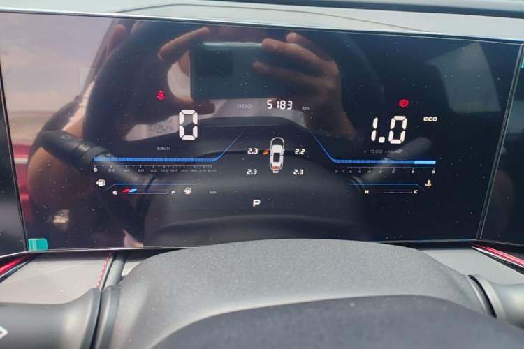 Used CHANGAN X5 PLUS 2026 Model, Second Generation, 1.5T High-Energy PRO Instrument Cluster
