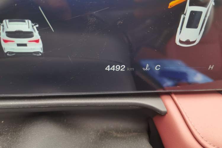 Used CHANGAN X5 PLUS 2026 Model, Second Generation, 1.5T Transcendence PRO Odometer Close Up