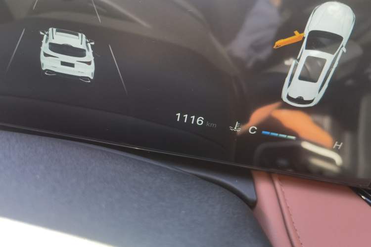 Used CHANGAN X5 PLUS 2026 Model, Second Generation, 1.5T Transcendence PRO Odometer Close Up