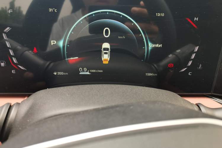 Used CHANGAN X5 PLUS 2026 Model, Second Generation, 1.5T Pioneer PRO Odometer Close Up