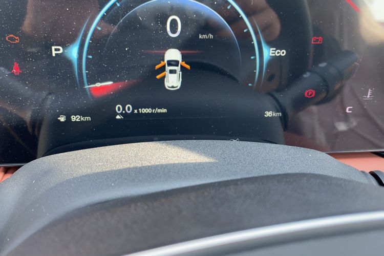 Used CHANGAN X5 PLUS 2026 Model, Second Generation, 1.5T Pioneer PRO Odometer Close Up