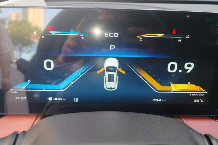 Used CHANGAN X5 PLUS 2026 Model, Second Generation, 1.5T Transcendence PRO Instrument Cluster