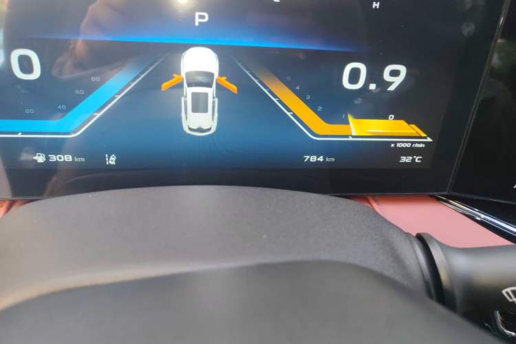 Used CHANGAN X5 PLUS 2026 Model, Second Generation, 1.5T Transcendence PRO Odometer Close Up