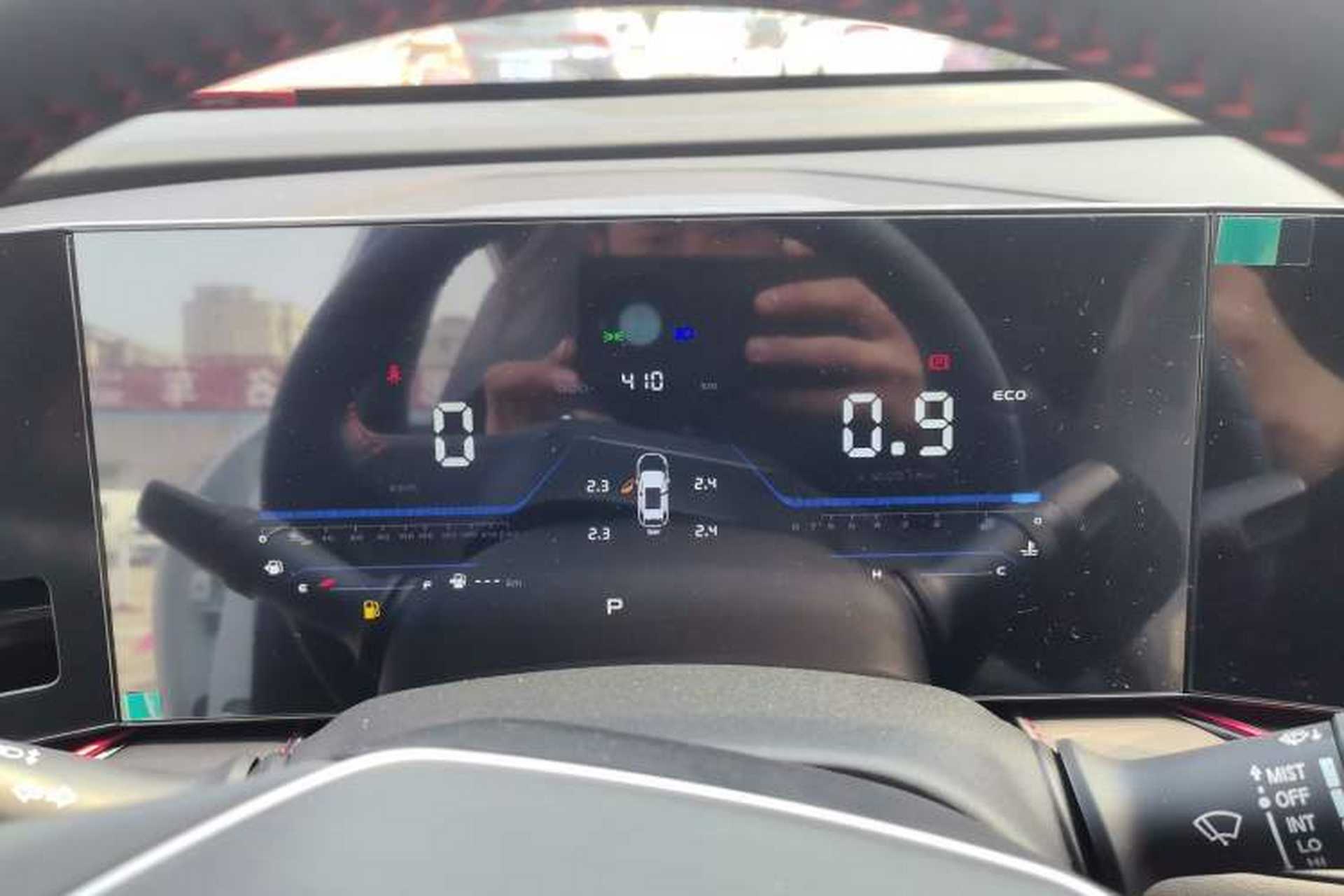 Used CHANGAN X5 PLUS 2026 Model, Second Generation, 1.5T High-Energy PRO Instrument Cluster