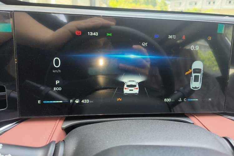 Used CHANGAN X5 PLUS 2026 Model, Second Generation, 1.5T Excellence PRO Instrument Cluster