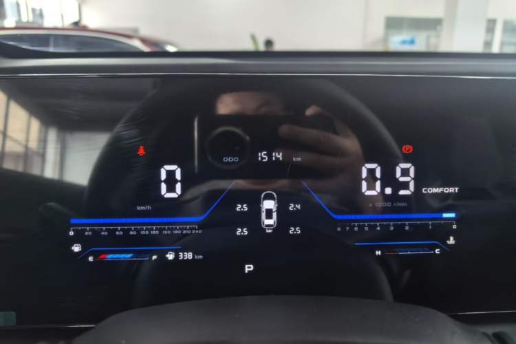 Used CHANGAN X5 PLUS 2026 Model, Second Generation, 1.5T High-Energy PRO Instrument Cluster