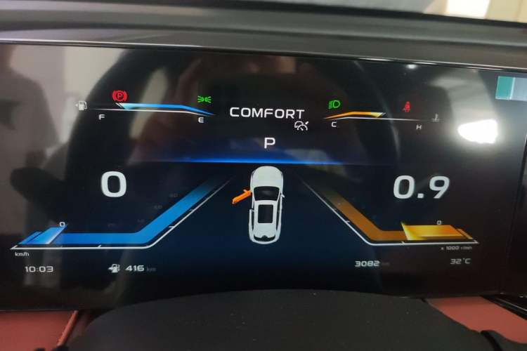 Used CHANGAN X5 PLUS 2026 Model, Second Generation, 1.5T Excellence PRO Instrument Cluster
