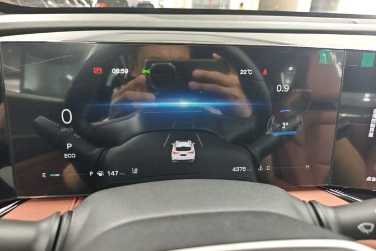Used CHANGAN X5 PLUS 2026 Model, Second Generation, 1.5T Transcendence PRO Instrument Cluster