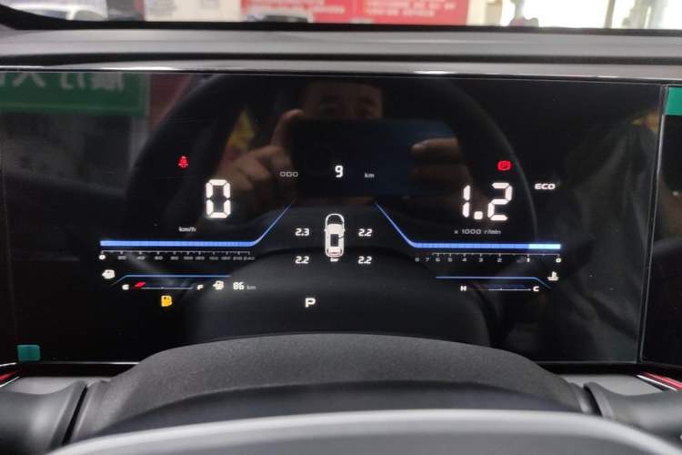 Used CHANGAN X5 PLUS 2026 Model, Second Generation, 1.5T High-Energy PRO Instrument Cluster