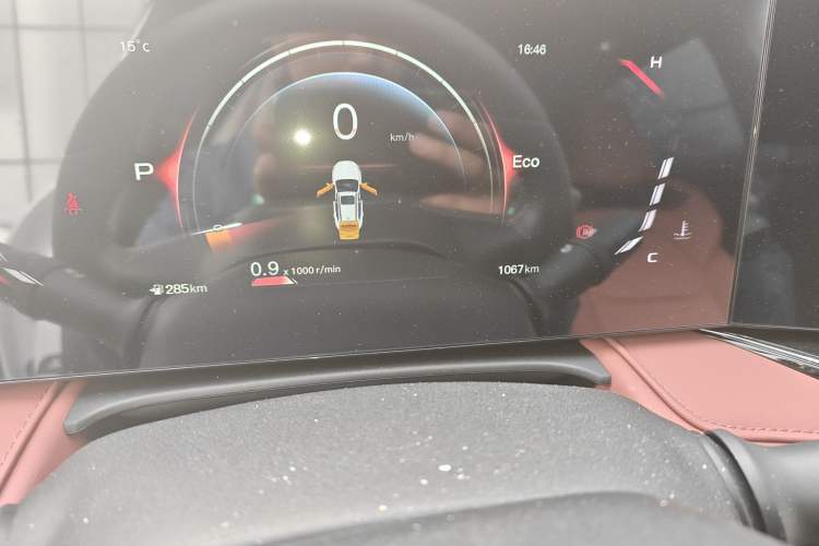Used CHANGAN X5 PLUS 2026 Model, Second Generation, 1.5T Pioneer PRO Odometer Close Up