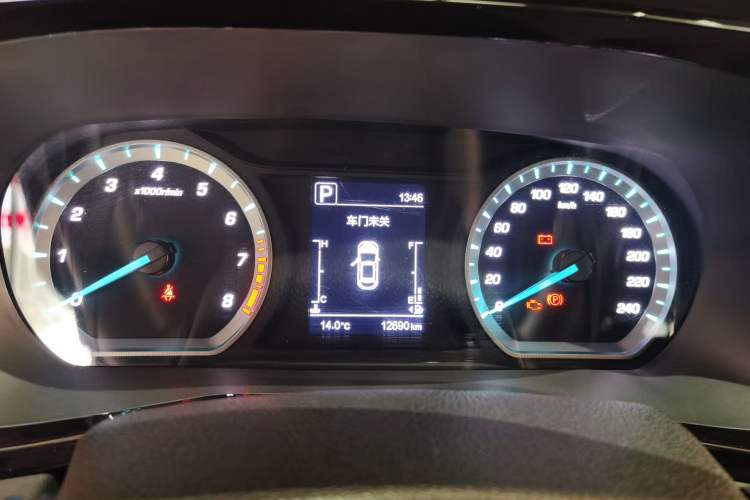 Used CHANGAN X7 PLUS 2024 1.5T Automatic Smart Enjoyment 5-Seater Instrument Cluster