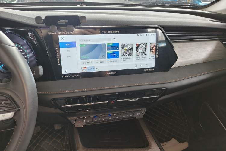 Used CHANGAN X7 PLUS 2024 1.5T Automatic Smart Enjoyment 5-Seater Audio And AC Panel