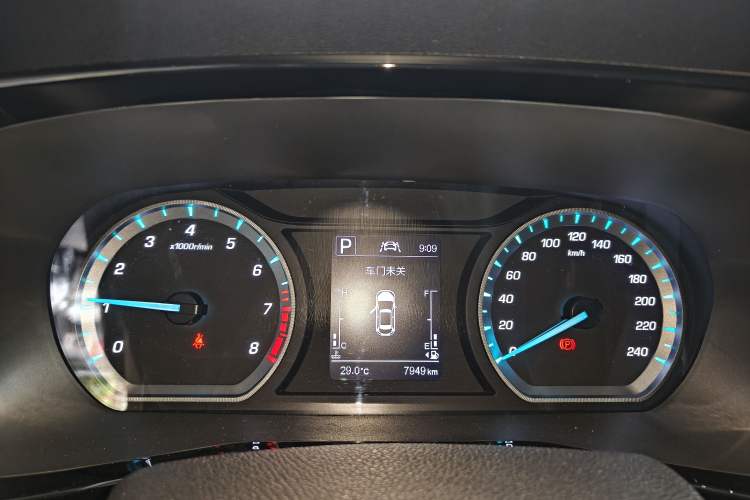 Used CHANGAN X7 PLUS 2024 1.5T Automatic Smart Enjoyment 5-Seater Instrument Cluster