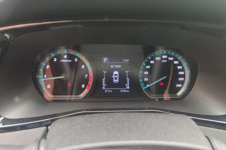 Used CHANGAN X7 PLUS 2024 1.5T Automatic Smart Enjoyment 5-Seater Instrument Cluster