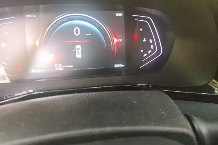 Used CHANGAN X7 PLUS 2024 1.5T Automatic Prestige 7-Seater Odometer Close Up