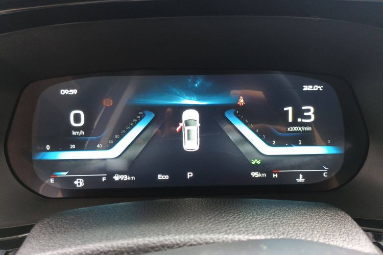Used CHANGAN X7 PLUS 2024 1.5T Automatic Luxury 7-Seater Instrument Cluster