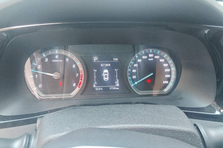Used CHANGAN X7 PLUS 2024 1.5T Automatic Smart Enjoyment 5-Seater Instrument Cluster