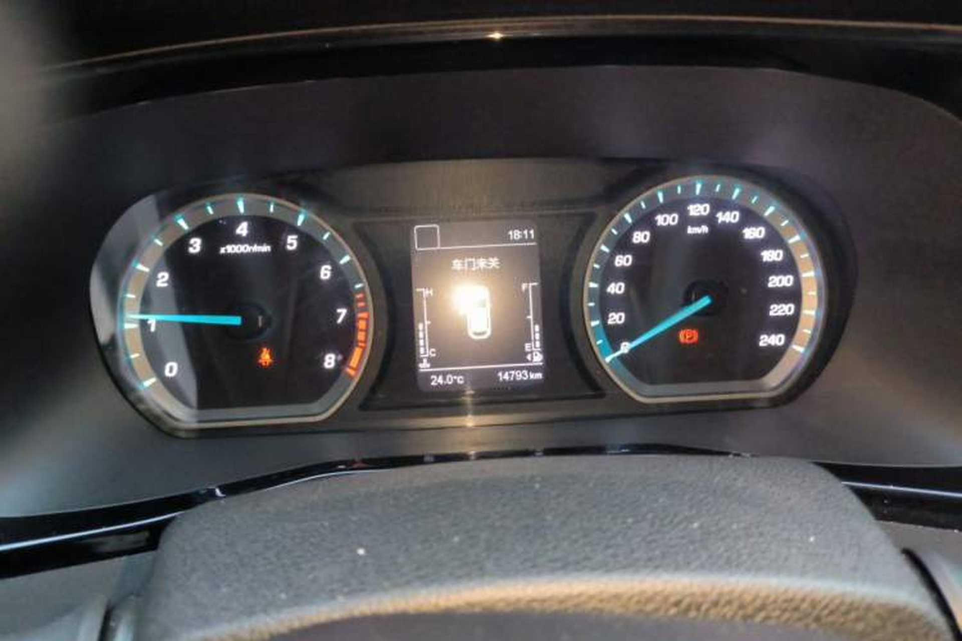 Used CHANGAN X7 PLUS 2024 1.5T Manual Luxury 7-Seater Instrument Cluster