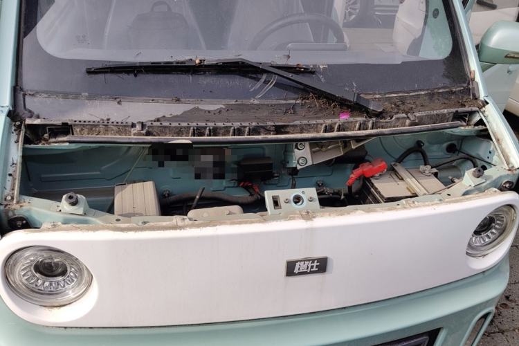 Used Chengshi 01 2022 Wealth Edition + 3.3KW Air Conditioner Single-Row Closed Cargo Van Two-Seater Dual Batteries Engine Bay