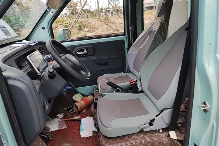 Used Chengshi 01 2021 Chuanfu Edition Single-Row Closed Cargo Van Two-Seater Single Battery Left Front Seat