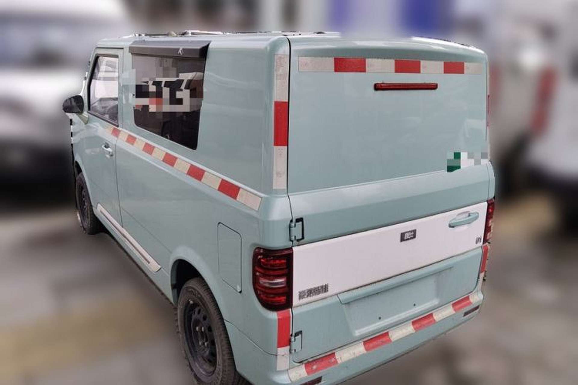 Used Chengshi 01 2022 Wealth Edition + 3.3KW Air Conditioner Single-Row Closed Cargo Van Two-Seater Dual Batteries Rear Left 45 Deg