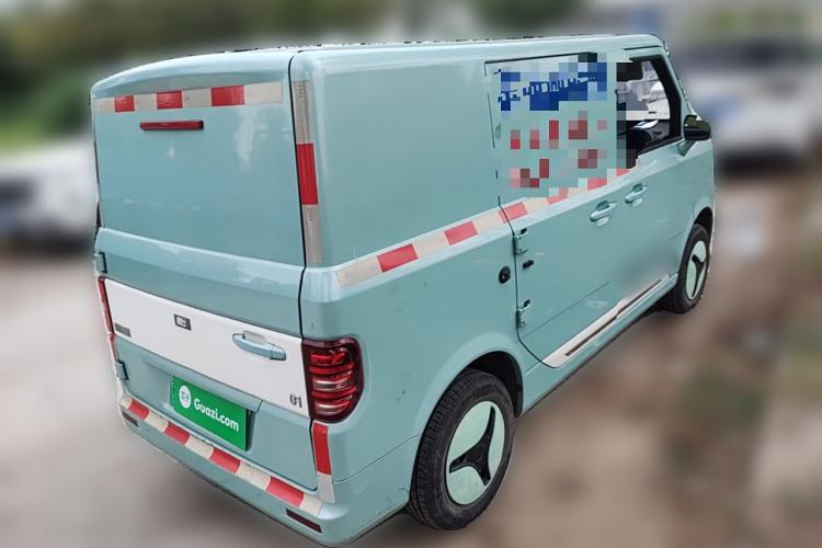 Used Chengshi 01 2021 Chuanfu Edition Single-Row Closed Cargo Van Two-Seater Single Battery Rear Right 45 Deg