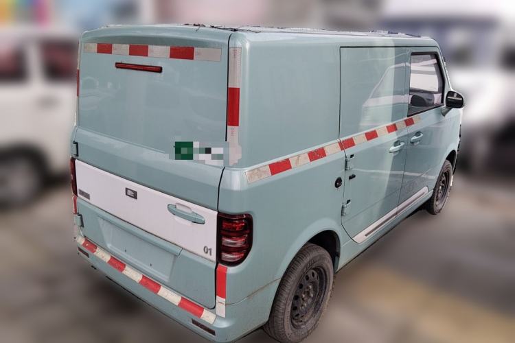 Used Chengshi 01 2022 Wealth Edition + 3.3KW Air Conditioner Single-Row Closed Cargo Van Two-Seater Dual Batteries Rear Right 45 Deg