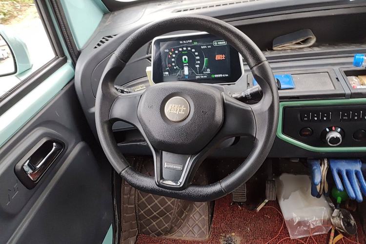 Used Chengshi 01 2021 Chuanfu Edition Single-Row Closed Cargo Van Two-Seater Single Battery Steering Wheel
