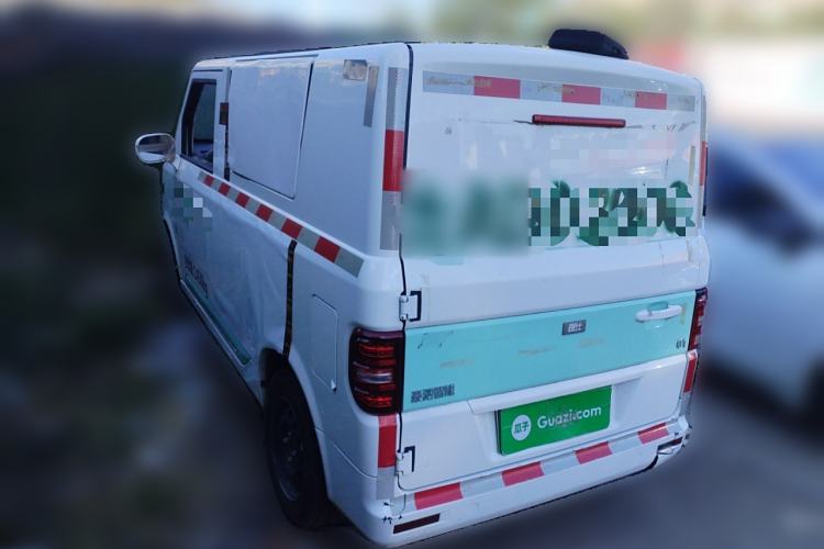 Used Chengshi 01 2023 Deluxe Version 3.3KW Charging Single-Row Enclosed Cargo Van with 2 Seats Rear Left 45 Deg