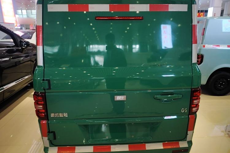 Used Chengshi 01 2021 Wealth Edition + 3.3KW Single-Row Closed Cargo Van Two-Seater Dual Batteries Rear