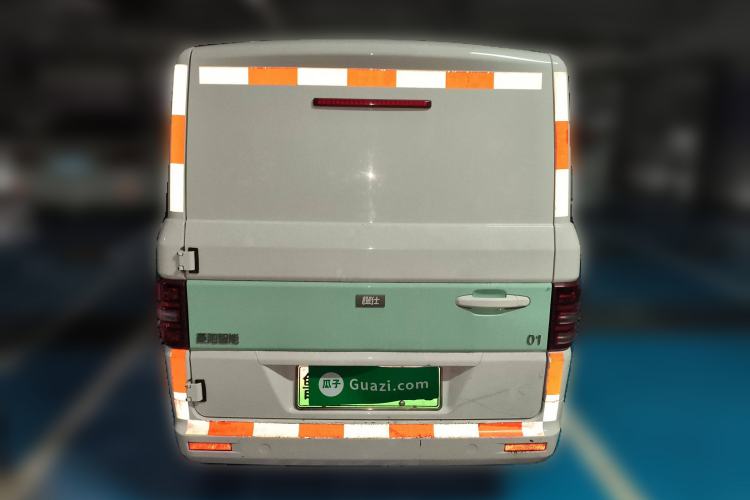 Used Chengshi 01 2021 Wealth Edition + 3.3KW Air Conditioner Single-Row Enclosed Van Two-Seater Dual Batteries Rear