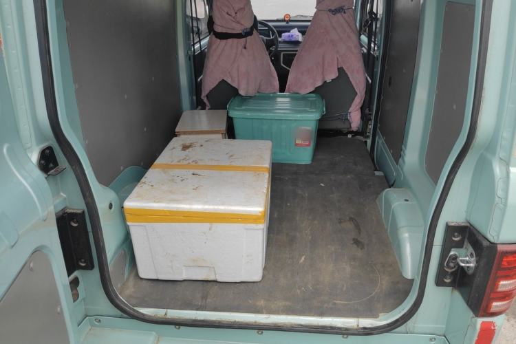 Used Chengshi 01 2022 Wealth Edition + 3.3KW Air Conditioner Single-Row Closed Cargo Van Two-Seater Dual Batteries Trunk