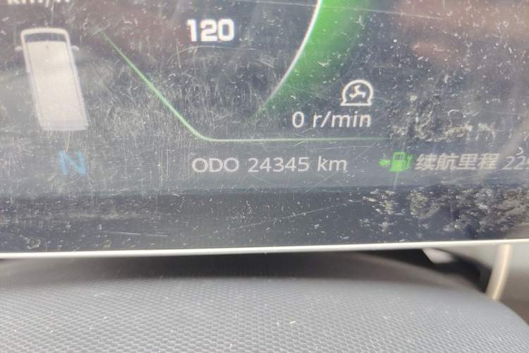 Used Chengshi 01  Odometer Close Up
