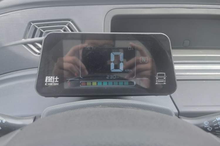 Used Chengshi X2 2022 Wealth Edition Single-Row Box-Type Transport Vehicle Instrument Cluster