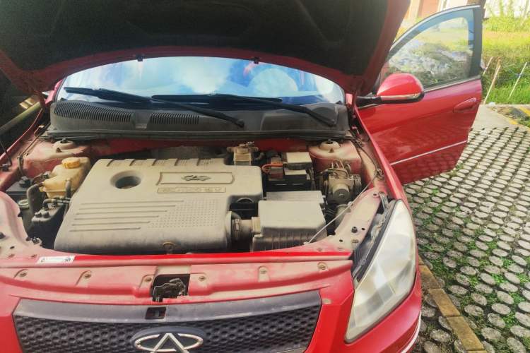 Used Chery A3 2008 Sedan 1.6L Manual Standard Model Engine Bay Left