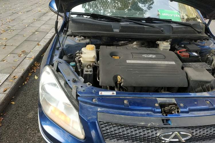 Used Chery A3 2010 Restyled Sedan 1.6L Manual – Entry-Level Trim Engine Bay Right