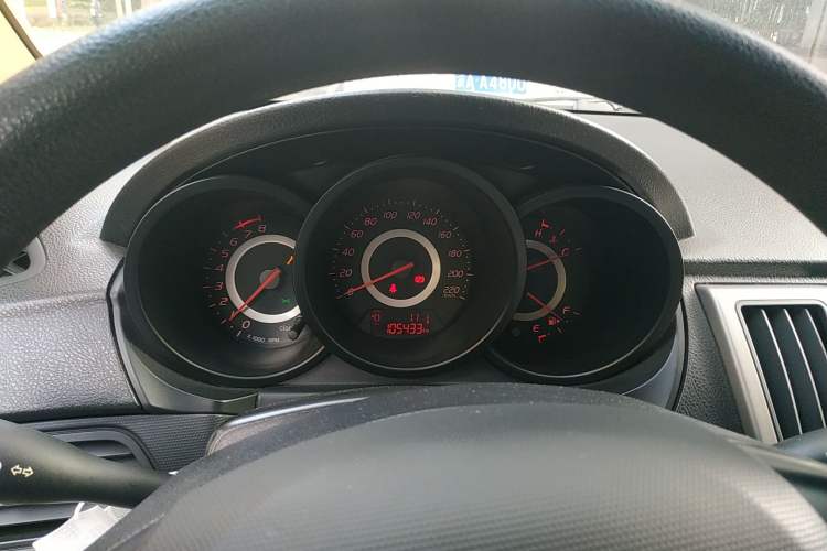 Used Chery A3 2010 Restyled Sedan 1.6L Manual – Entry-Level Trim Instrument Cluster