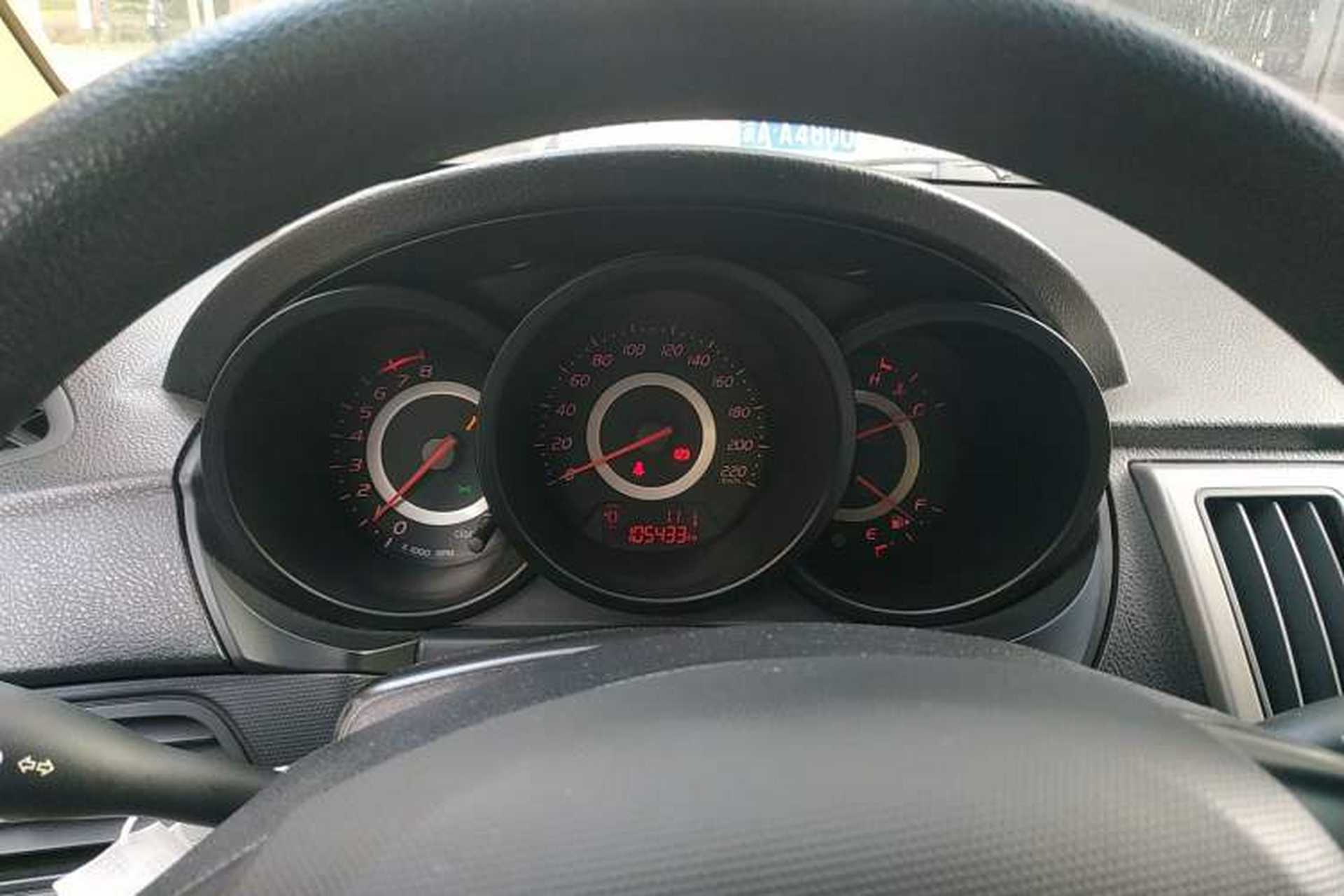 Used Chery A3 2010 Restyled Sedan 1.6L Manual – Entry-Level Trim Instrument Cluster